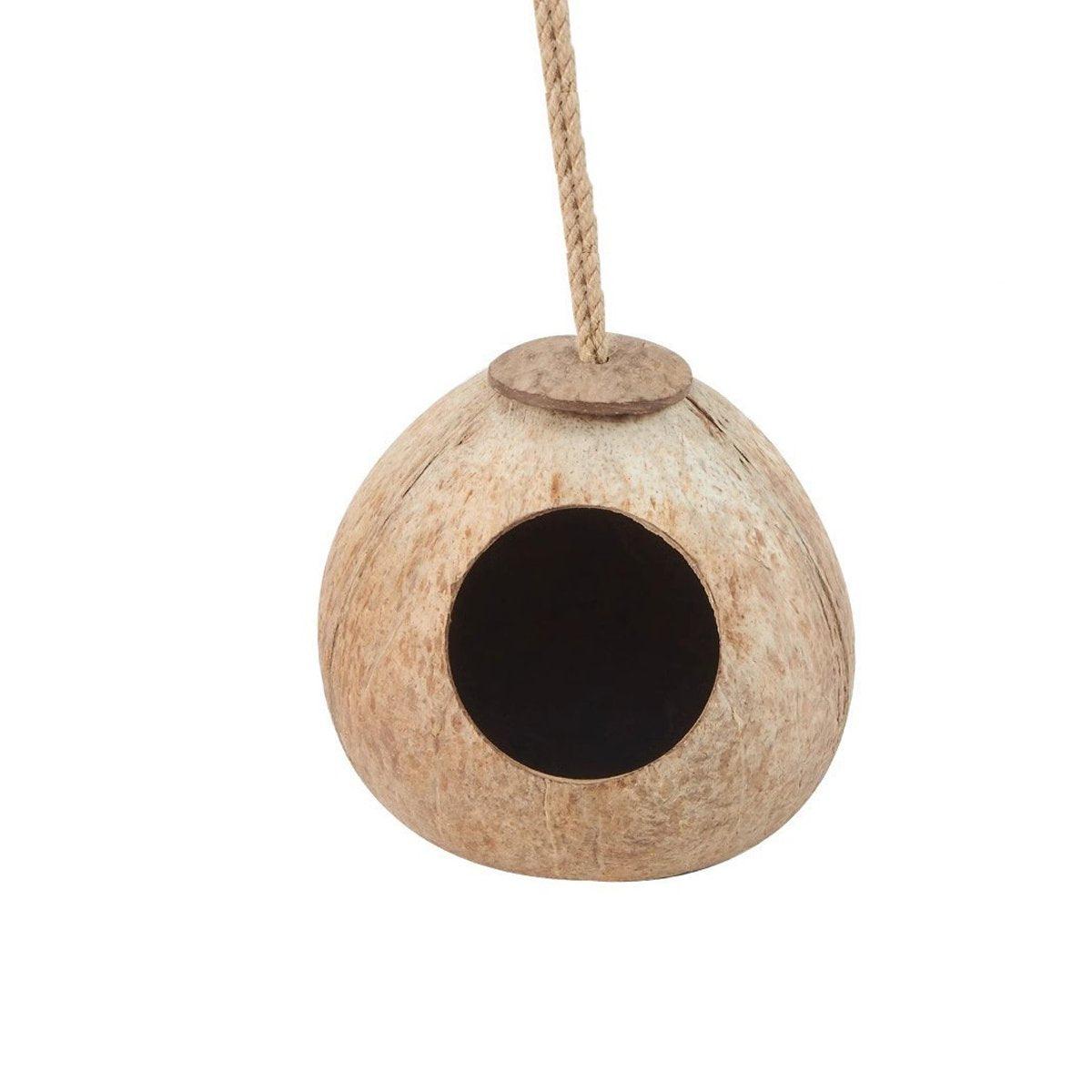 Lanyard Birdhouse Parrot Coconut Nest Bed Hanging Bird Cage for Small Birds - Stairs type 7