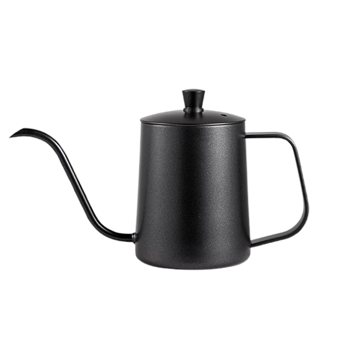 Hand Drip Coffee Pot Stainless Steel Fine Spout Hanging Ear Filter Cup Kettle - Black 7