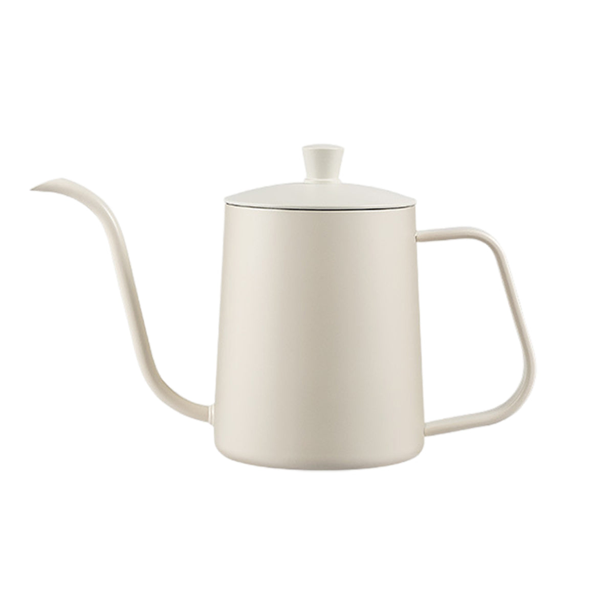 Hand Drip Coffee Pot Stainless Steel Fine Spout Hanging Ear Filter Cup Kettle - Silver 6