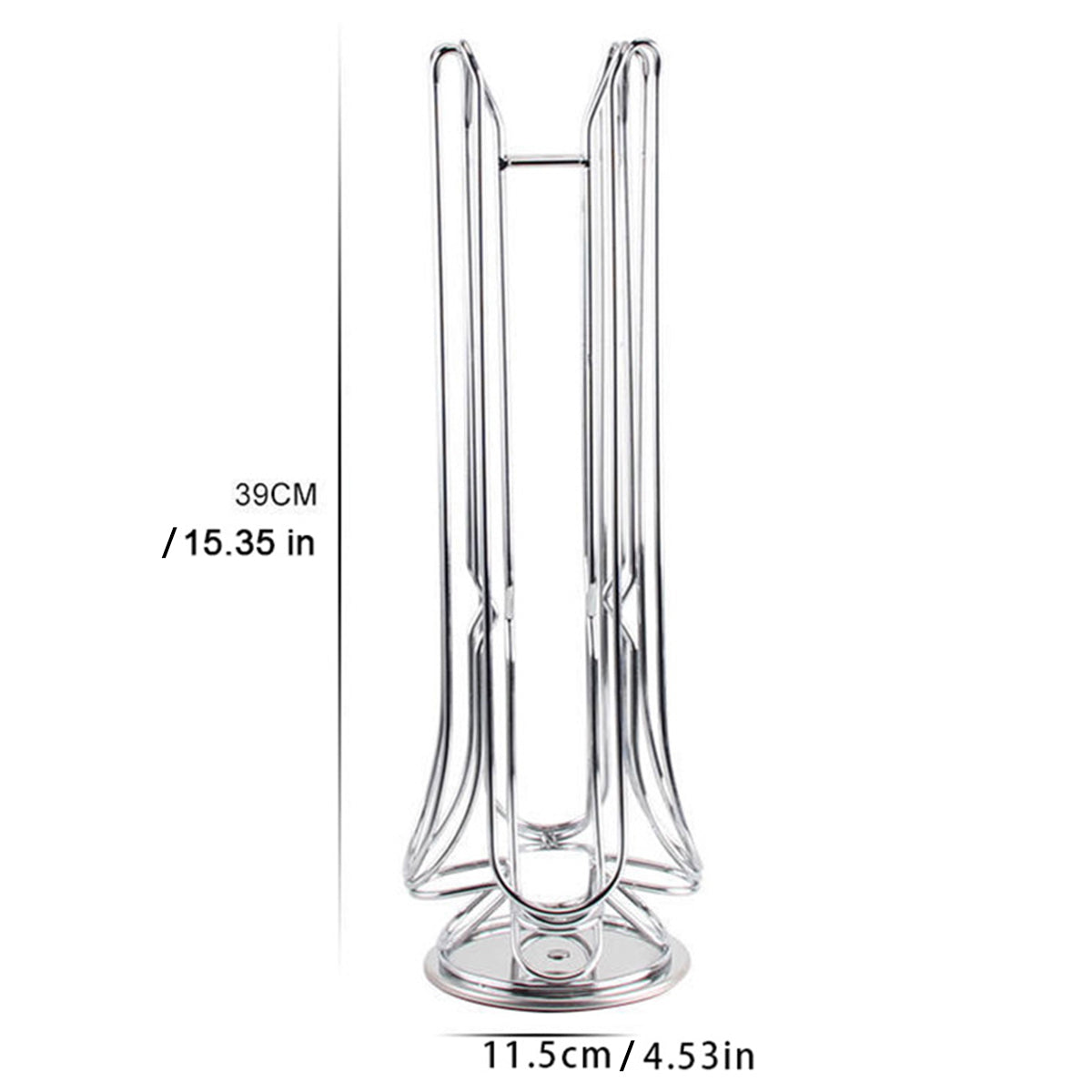 24 Coffee Capsule Holder Rack Storage Stand Pod Display Organizer Shelf Kitchen 3