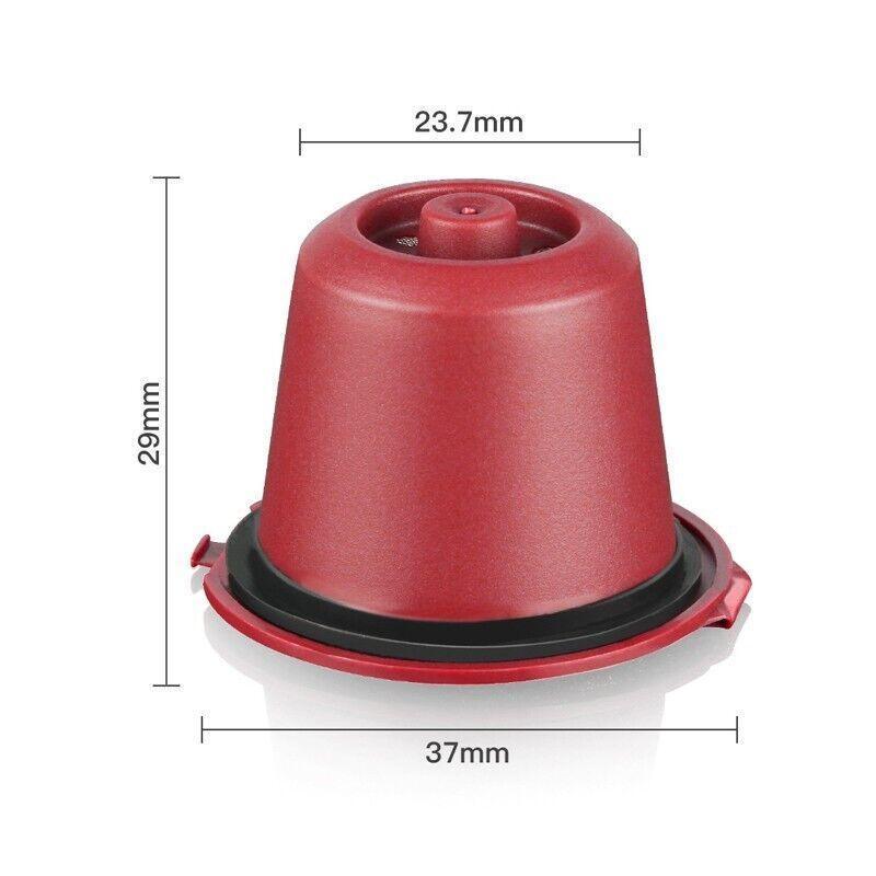 6Pcs For Nespresso Maker Machine Reusable Filter Coffee Capsule Pods 3