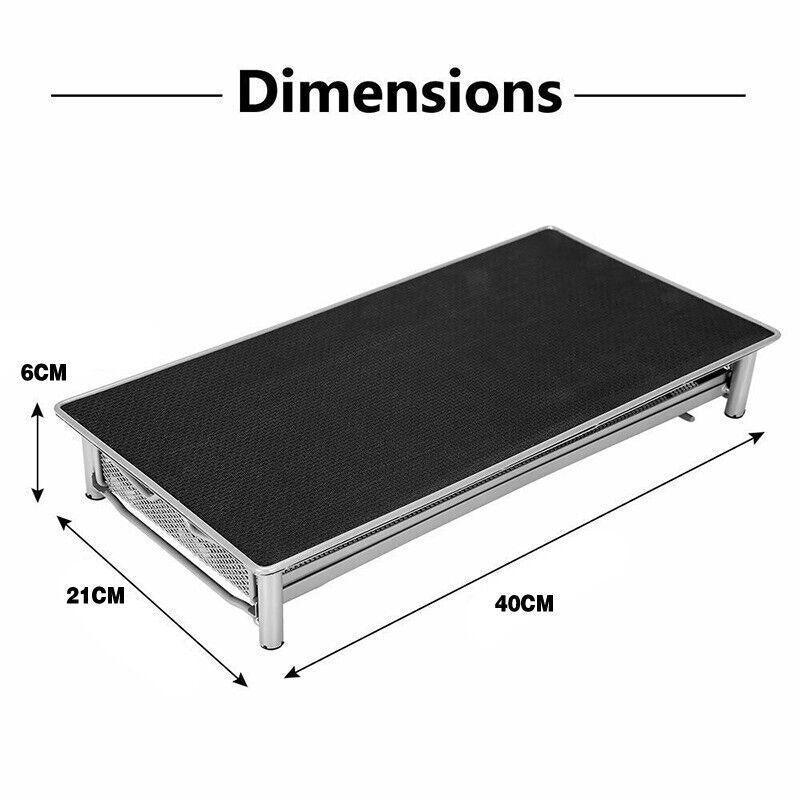 Coffee Capsule Drawer Holder for 40 Nespresso Pods with Non-Slip Top Rack 3