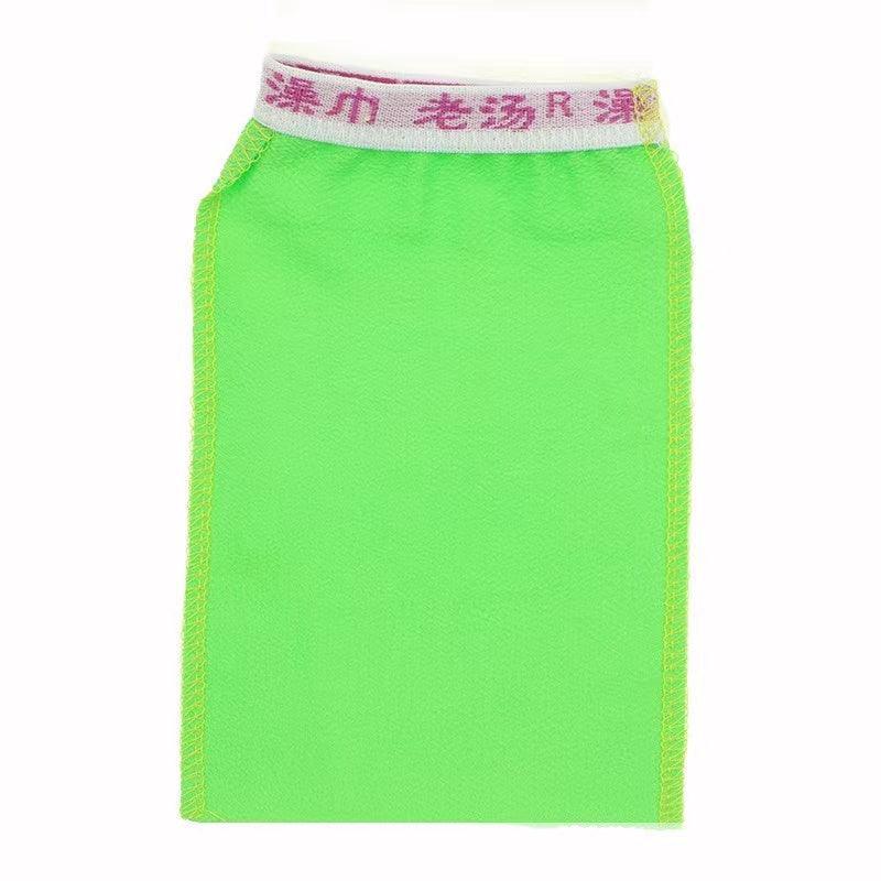 5 Pcs Towel Exfoliating Bath Washcloth Viscose Scrub Mitten Towel - Green *5 PCS 6