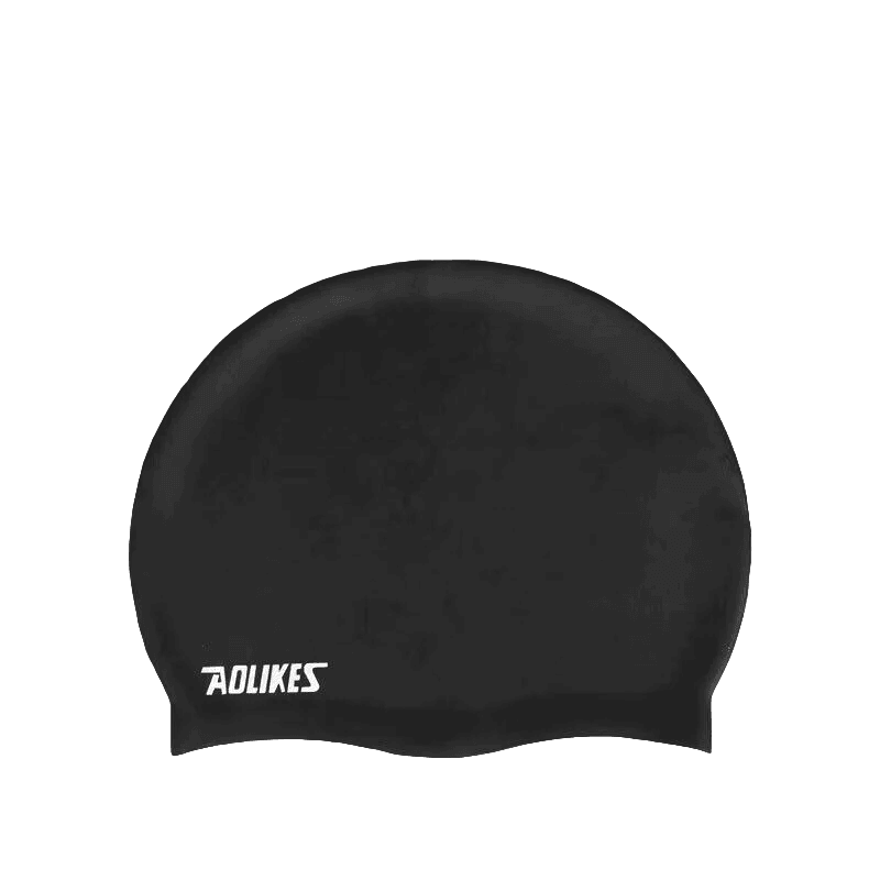 Aolikes Silicone Swimming Cap Waterproof Unisex Swim Hat for Men and Women - Pink 6