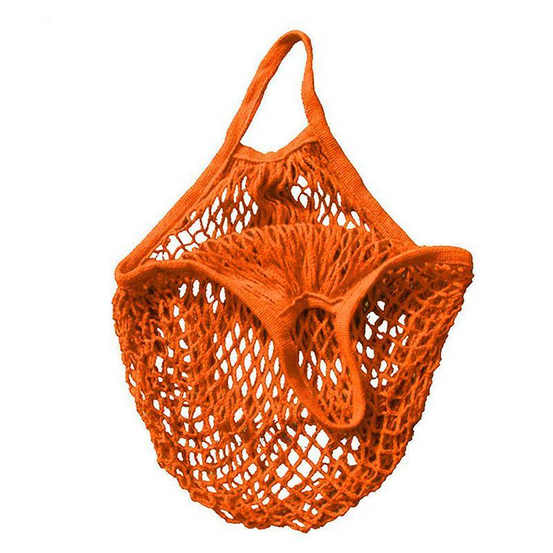 Reusable Mesh Net Shopping Bag String Tote Grocery Fruit Vegetable Storage - Sky Blue 13