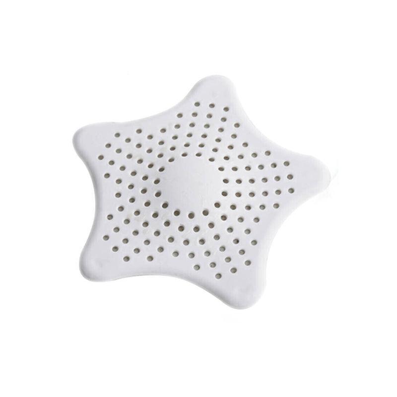 New Bathroom Drain Hair Catcher Bath Stopper Sink Strainer Shower Filter Covers - White 10
