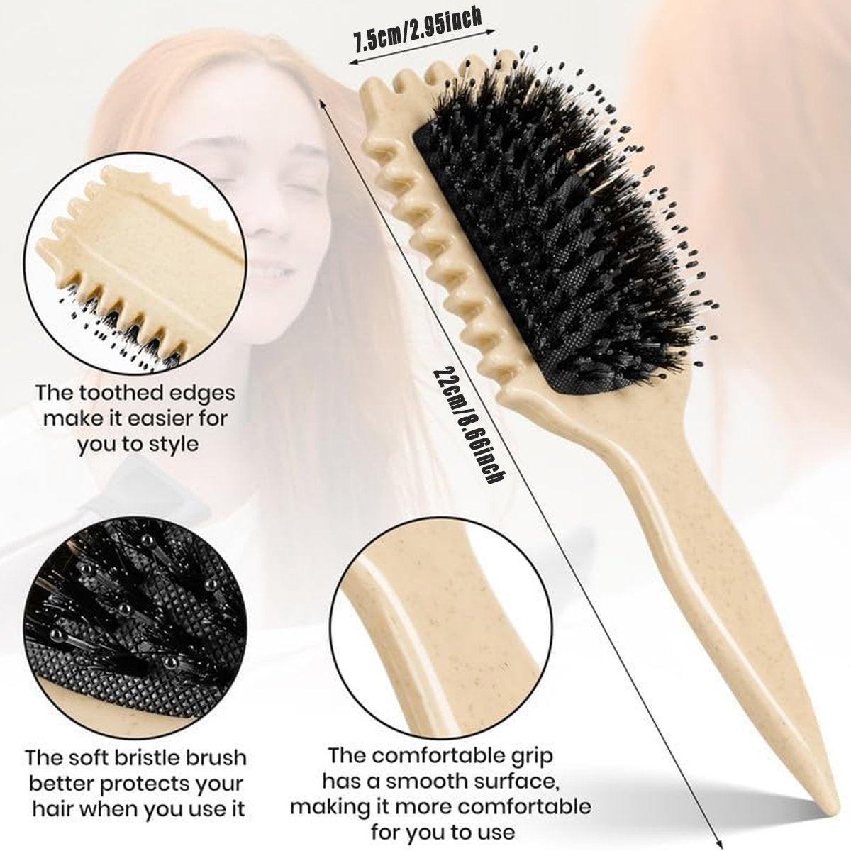 Upgraded Hair Styling Brush for Defined Curls with Ergonomic Handle Bounce Curl - Green 3