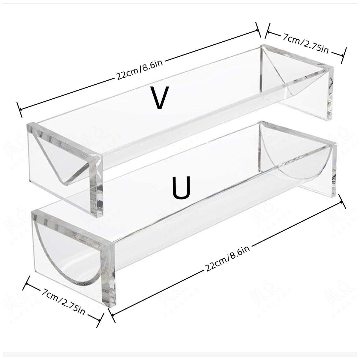 1PC Transparent Rectangular Biscuit Display Rack Food Dessert Wedding Cake Stand 3