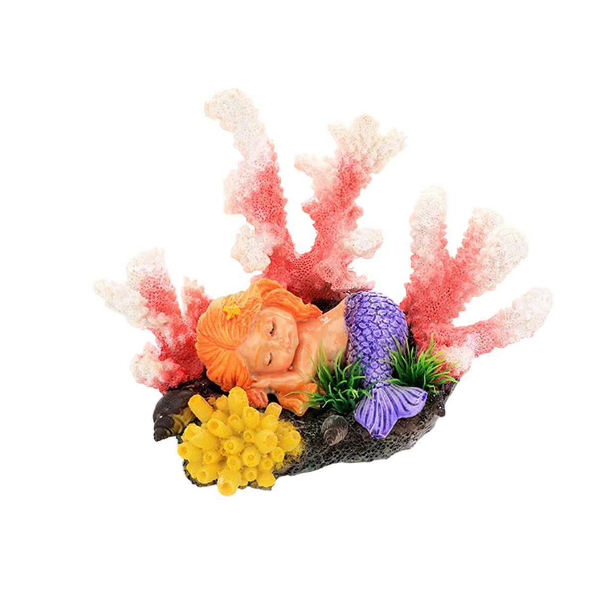 Aquarium Resin Coral Decorations for Fish Tank Marine Simulation Micro Landscape - GH1465 7