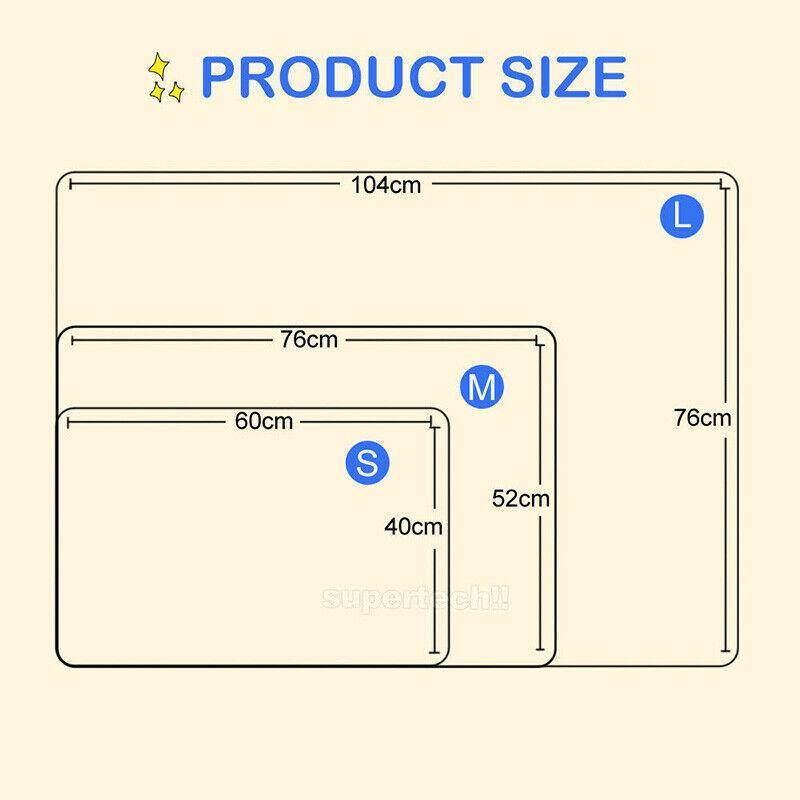 Medium Size Pet Mat Paw Print Cat Dog Puppy Fleece Soft Pet Blanket Bed Cushion - Brown 4