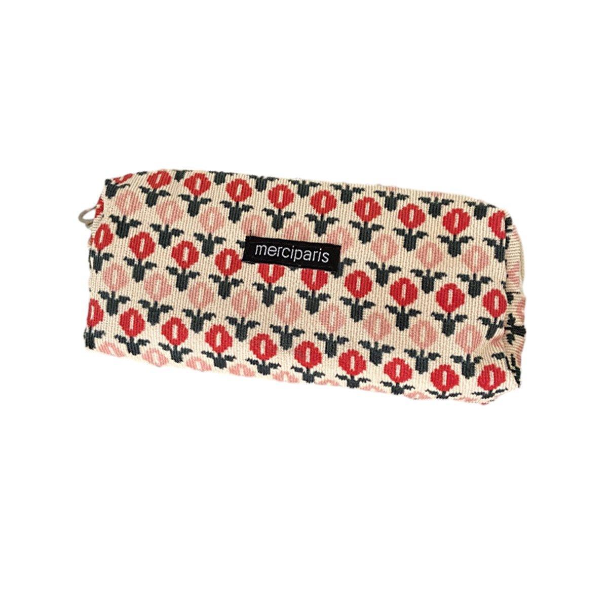 Large Capacity Pencil Case Organiser Bag Stationery Holder School Travel Pouch - Hong Kong Style 13