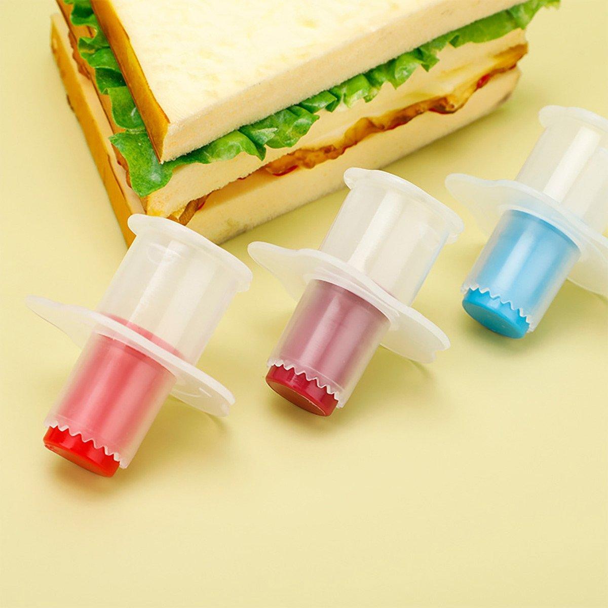 2PCS Eco-Friendly Plastic Paper Cup Cake Corer Pastry Hollowing Tool Easy to Use - Red 4