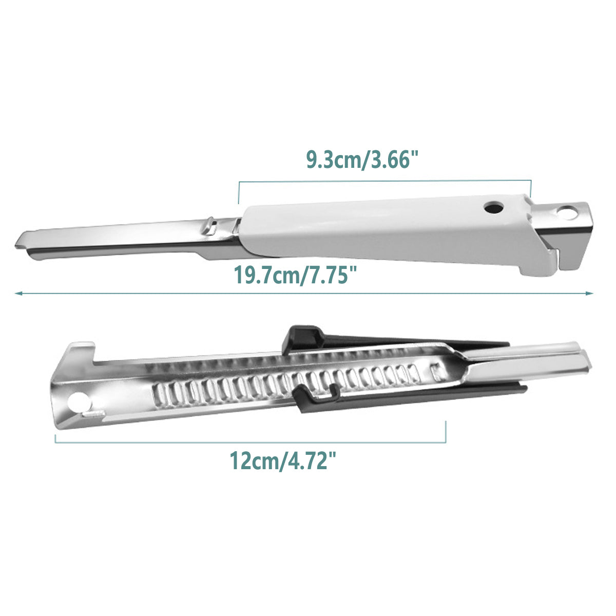 Adjustable Can Opener 2PCS Jar Bottle Cap Screw Lid Remover Tool for Kitchen Use 3