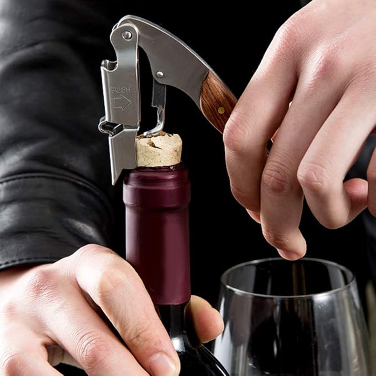 Multi Functional Wine Opener 4 In 1 Bottle Corkscrew Opener Wine Bar Tool Kit 5
