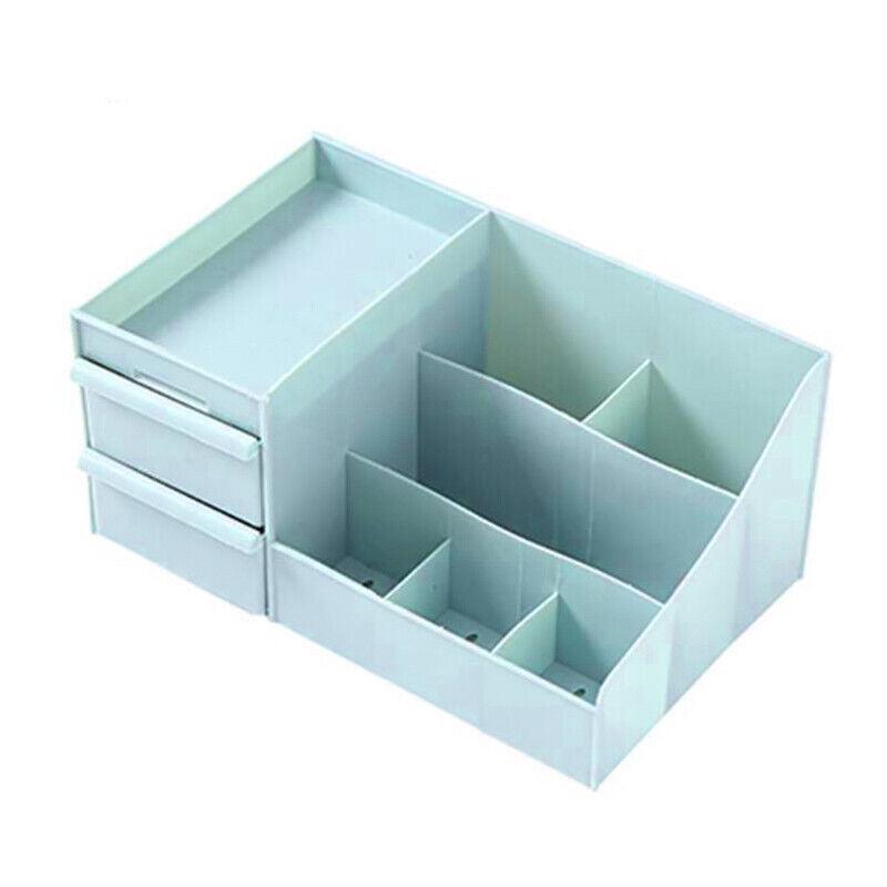 Cosmetic Makeup Organizer With Drawers Bathroom Skincare Storage Box Holder Case - Pink 8