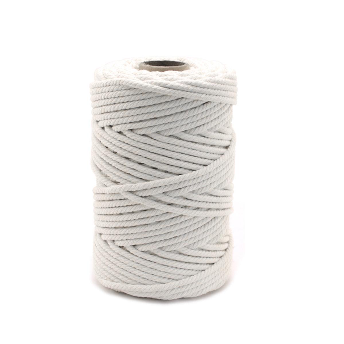 Cotton Rope Macrame Cord 1-12mm DIY Craft Tapestry Binding Decorative String - 12mm x 50m 8