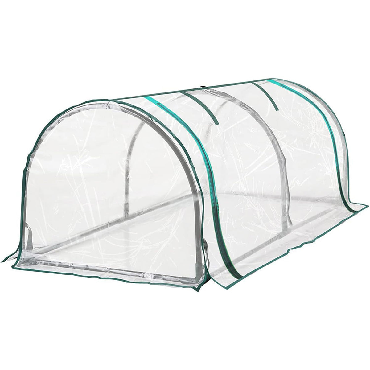 PVC Greenhouse Cover Replacement Plant Tent Garden Shelter No Frame - Grid 7