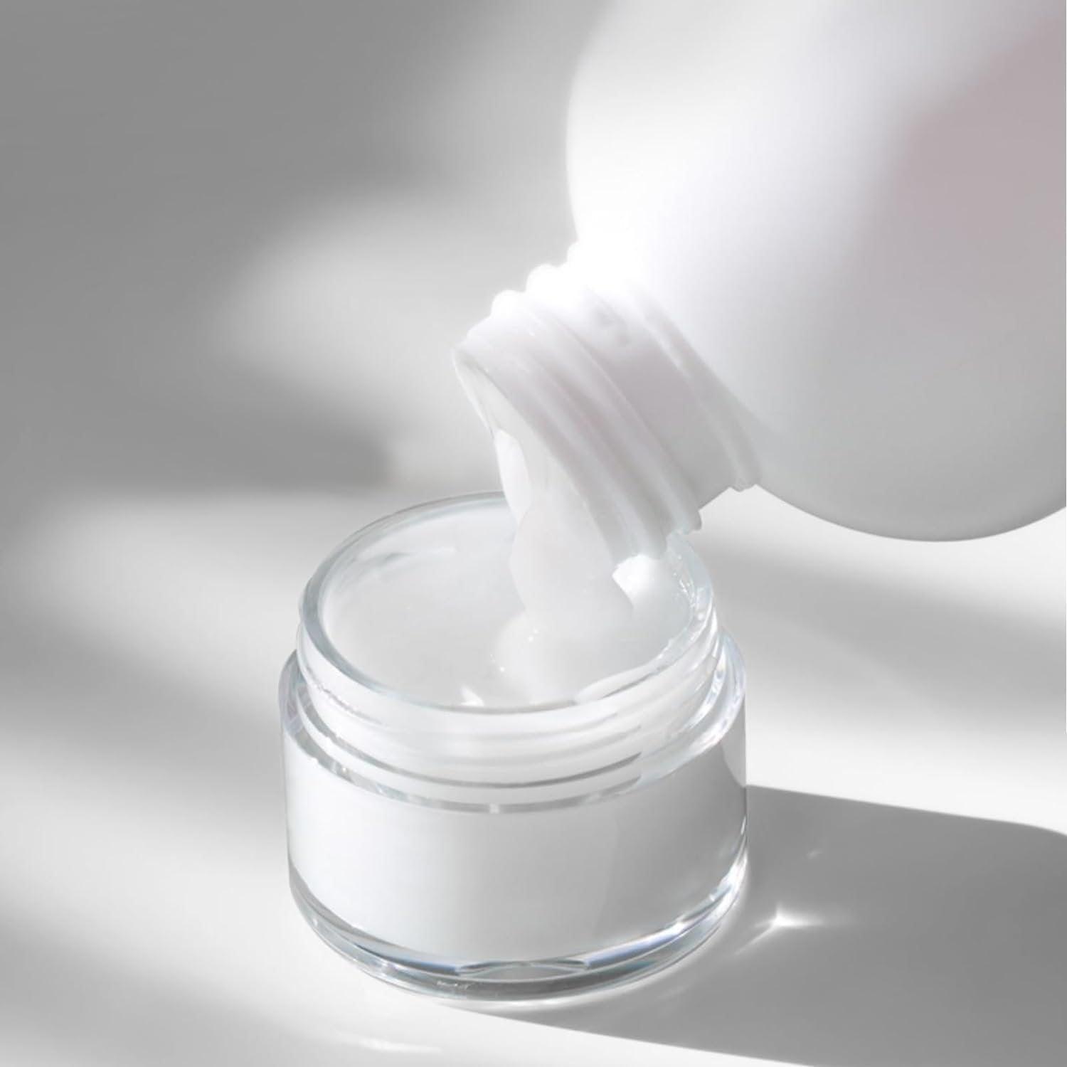 10pcs Wide Mouth Plastic Jars Black Lid Transparent Skin Care Cream Containers - 50ml 5