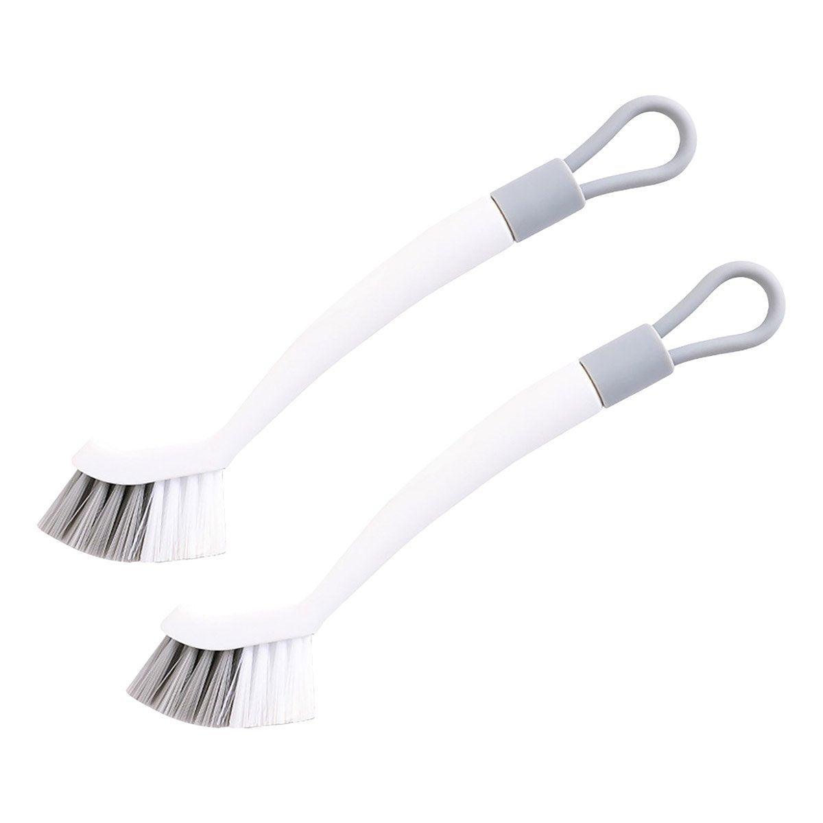 1/2pcs Small Brush for Bathroom Tile Wall Floor Gap Corner Seam Cleaning Tool - 2PCS 6