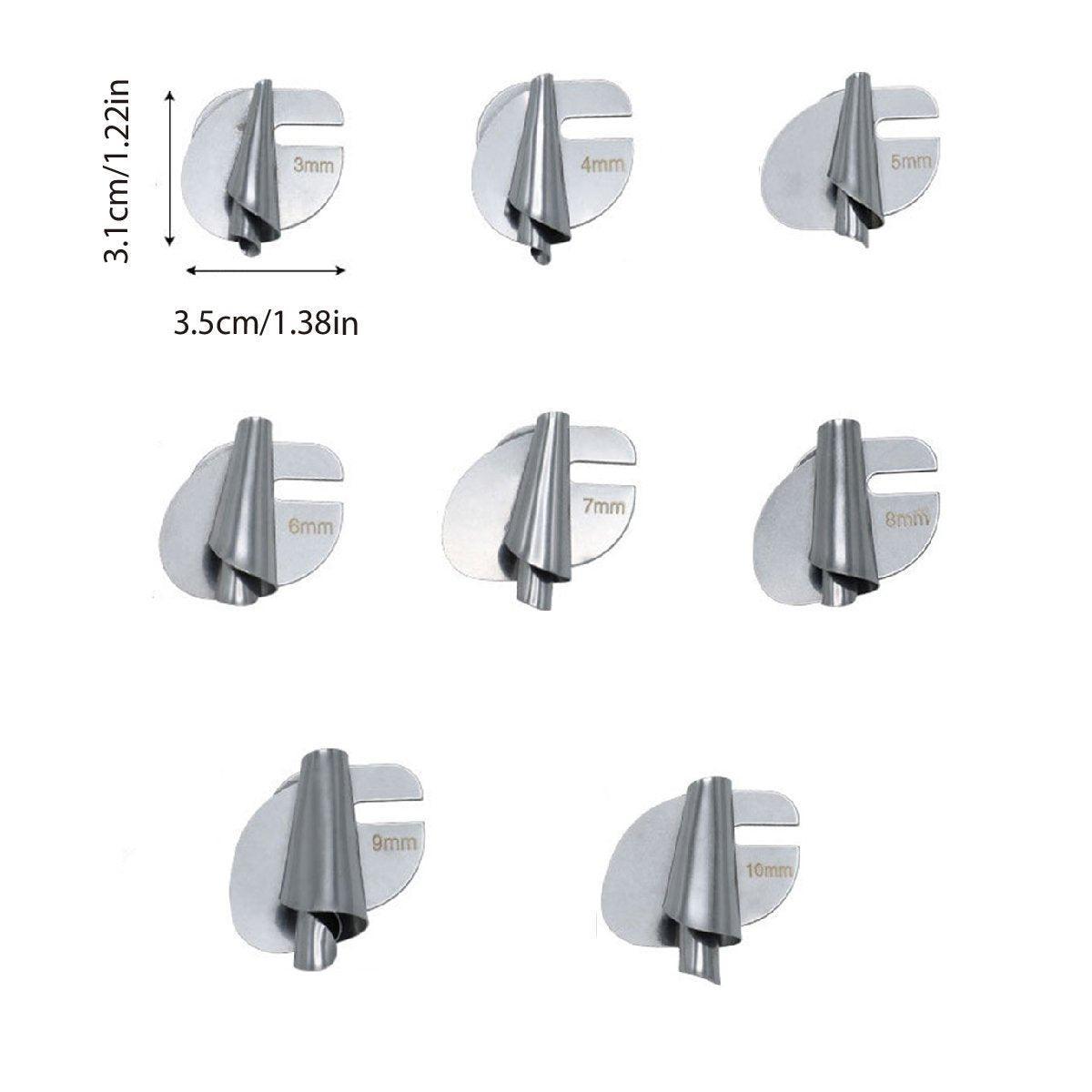 Household Sewing Machine Attachment Spiral Flanger Towel Fabric Puller Tool 3