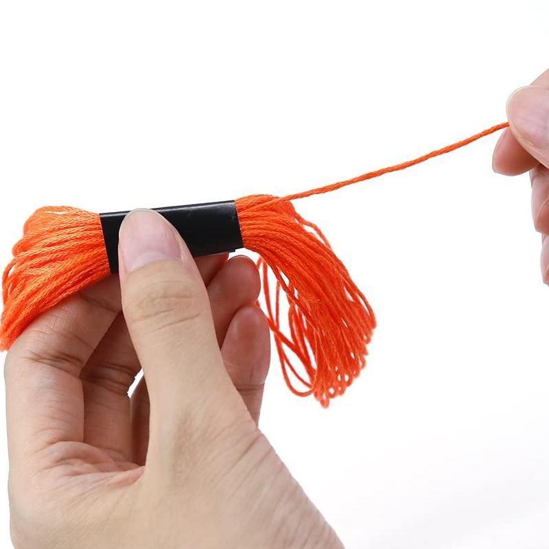 50/100 Colours Colourful Egyptian Cross Stitch Cotton Embroidery Threads - 50PCS (50 Colours) 5