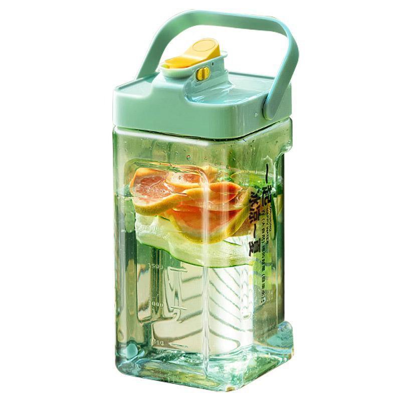 Large Capacity 3.5L Cold Water Kettle Home Use Beverage Dispenser Jug Mug - Green 7