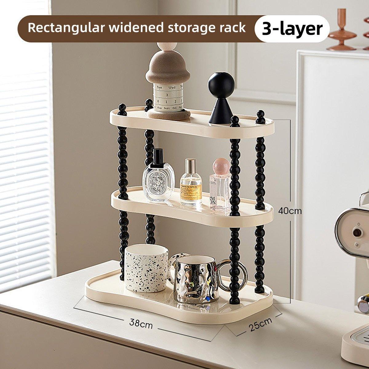 Cup Rack Mug Display Shelf Kitchen Organizer Bar Mug Holder Storage Stand - 3-Layer 3