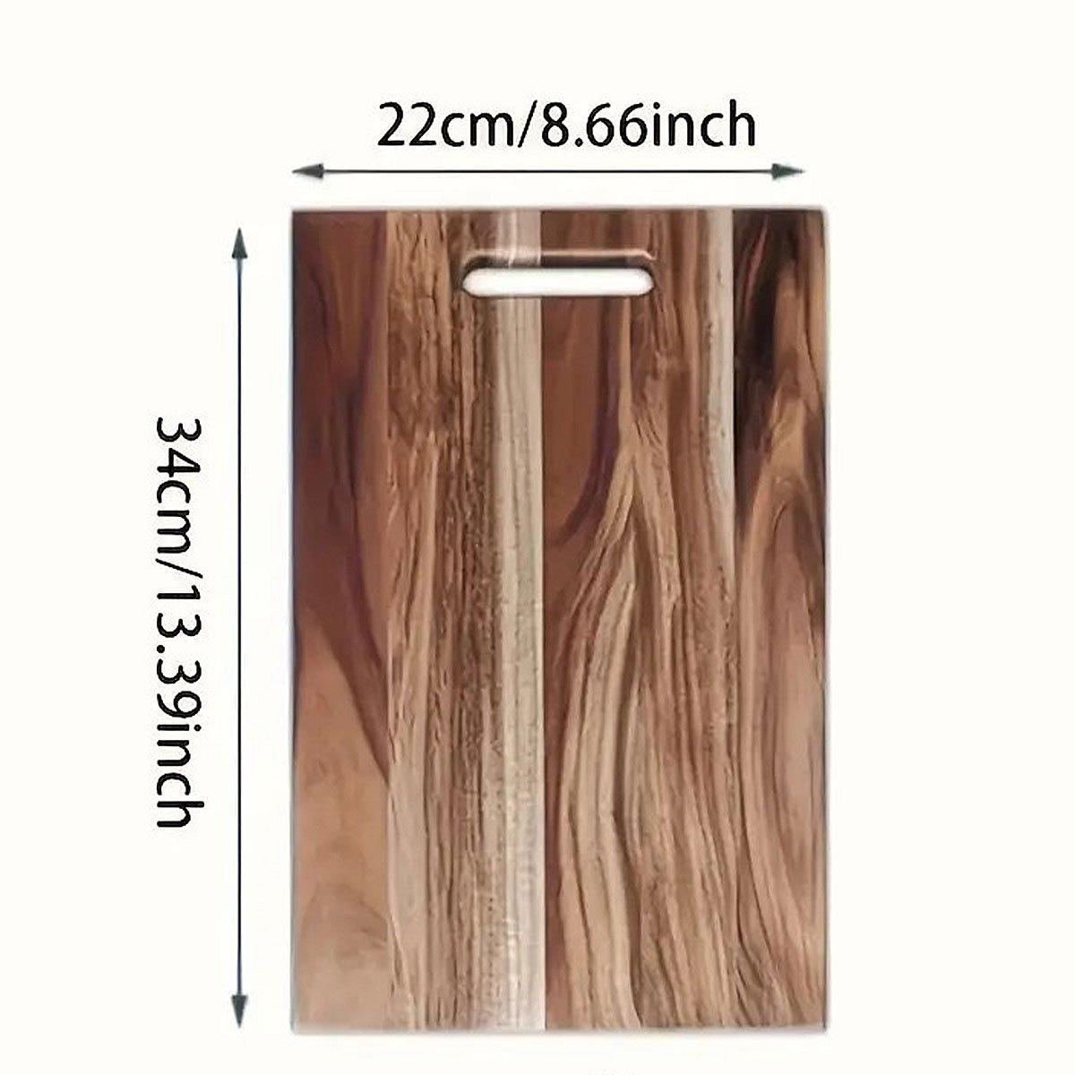 Large Hardwood Chopping Cutting Board Kitchen Steak Deli Meat Food Household 3