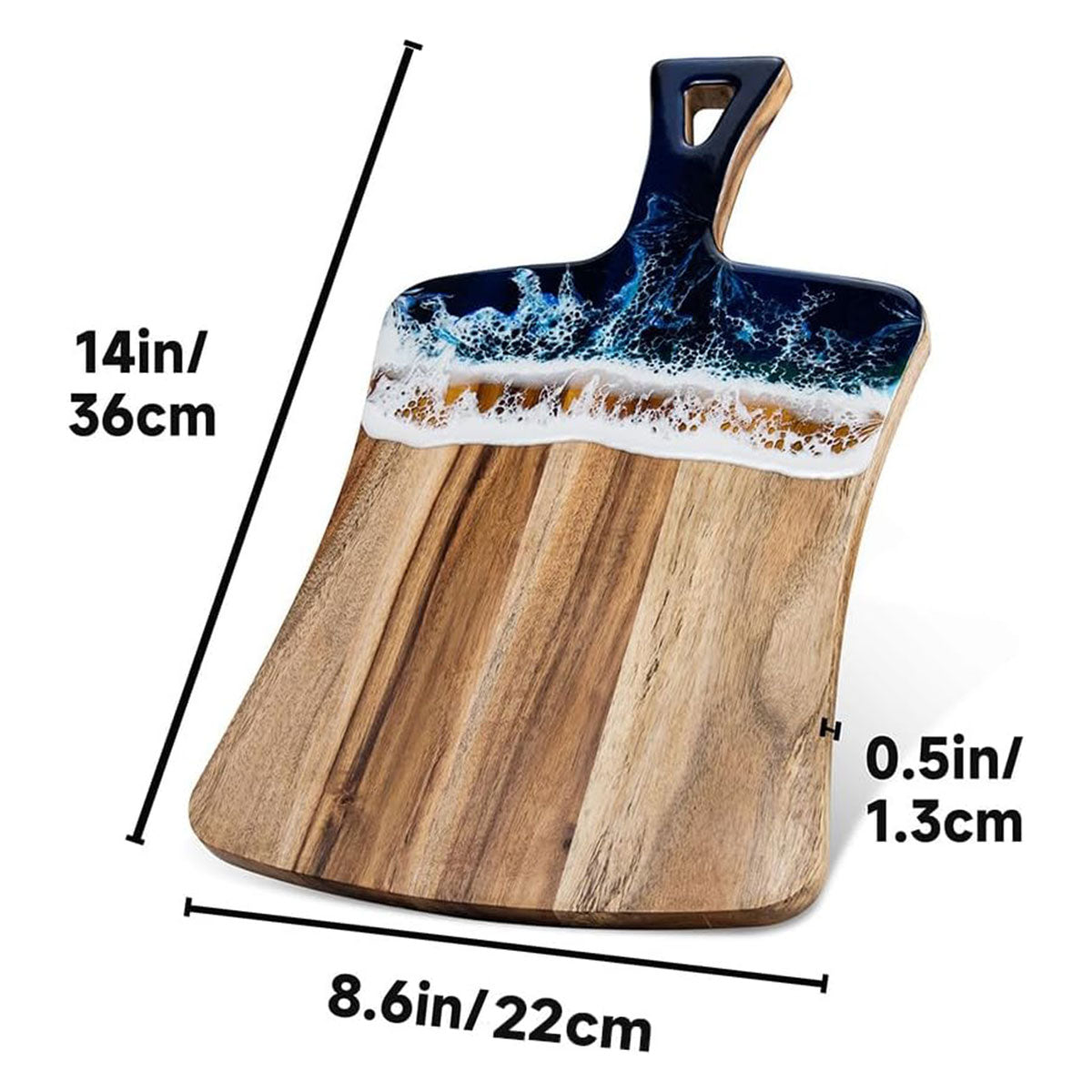 Wave Cutting Board Non Slip Chopping Board Kitchen Household Cutting Board 3