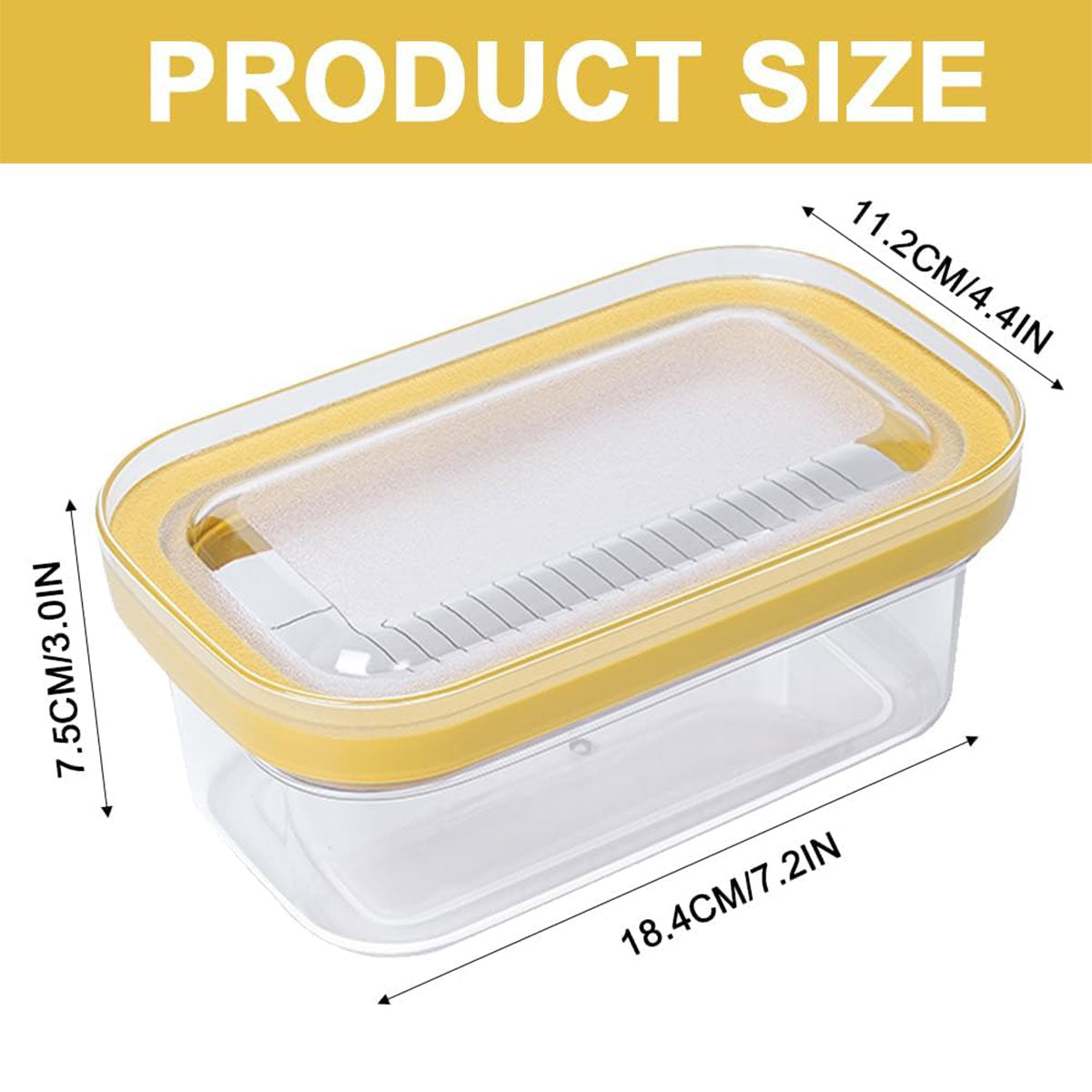 With Lid Butter Cutting Box Slicers Case Cheese Slicers Butter Dish Box 3