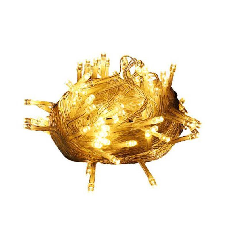 5M 50 Led Curtain Fairy String Lights Wedding Outdoor Christmas Garden Party - Cool White 6