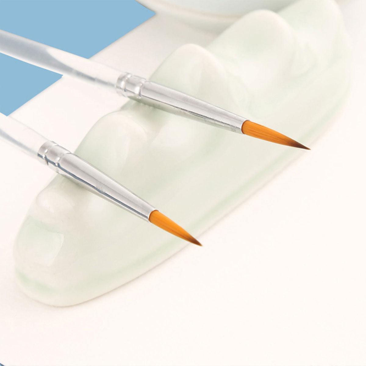 6X Extra Fine Detail Paint Brushes Art Miniatures Model Maker 5