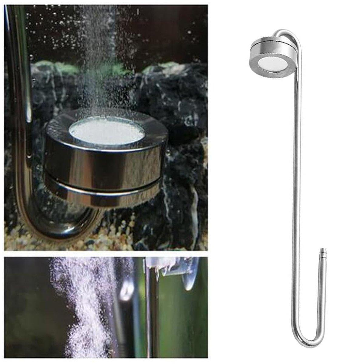 Stainless Steel Aquarium CO2 Diffuser Carbon Dioxide Atomizer Grass Tank Bubbler - 35cm 5