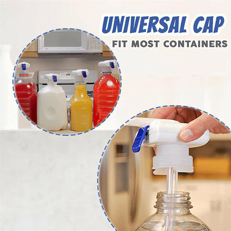 Magic Tap Automatic Electric Water Drink Milk Dispenser Beverage Spill Proof White - 1PC 5