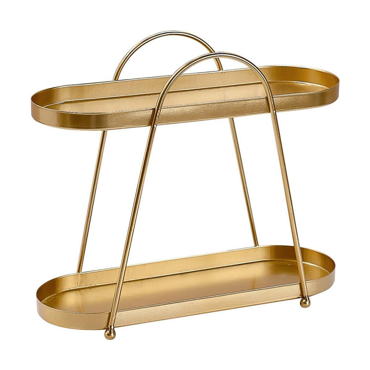 Jewelry Rack Organizer Stand Cosmetic Display Desktop Storage Holder for Home - Black 6