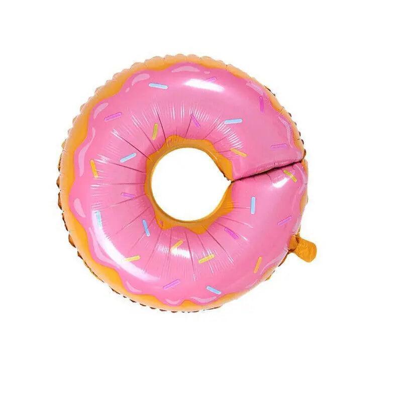Donut Foil Balloon 75Cm Pink Green Spinkles Party Food Helium Quality Decoration - Green 3