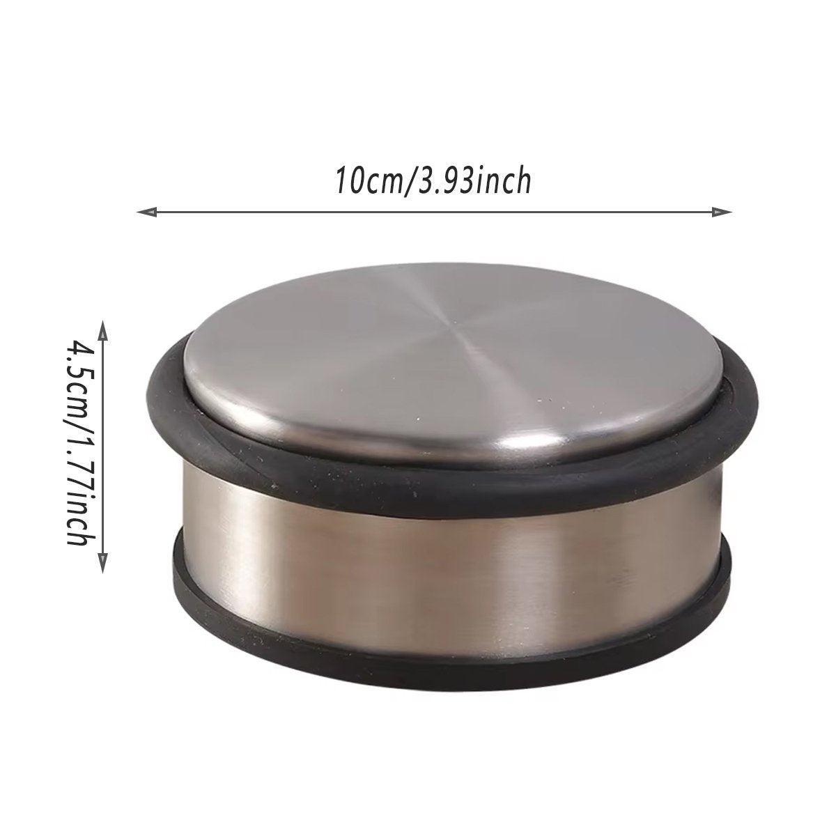 Solid Heavy Duty Rubber Door Stopper Windproof Noise Proof Door Wedge Non Slip 3