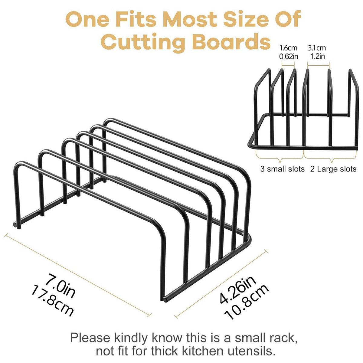 Home Kitchen Chopping Board Draining Rack Multifunction Storage Shelf Organizer 3