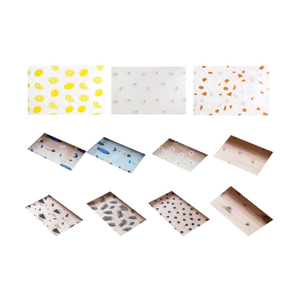 Household Drawer Liner Paper Wardrobe Dustproof Cabinet Mat Grease Proof Mat - Butterfly
