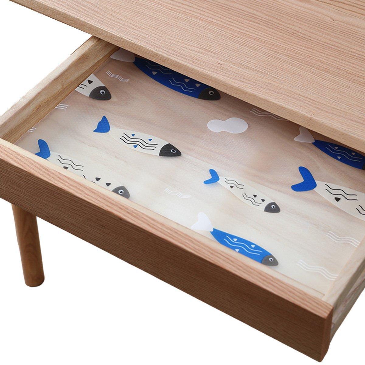 Household Drawer Liner Paper Wardrobe Dustproof Cabinet Mat Grease Proof Mat - Butterfly 7