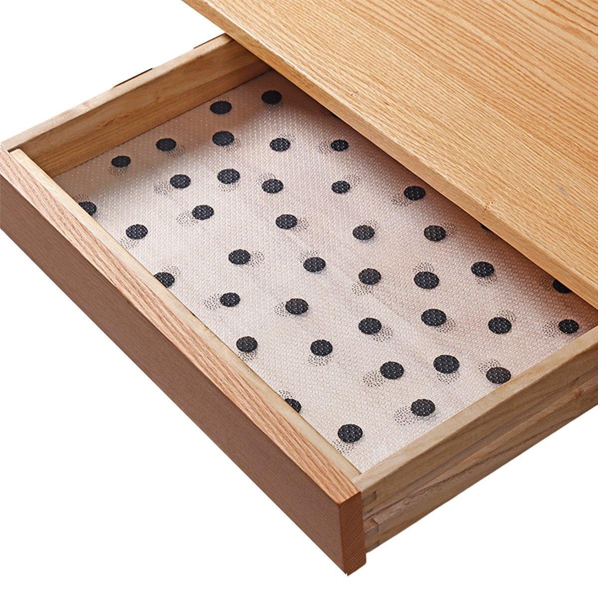 Household Drawer Liner Paper Wardrobe Dustproof Cabinet Mat Grease Proof Mat - Tulip 14