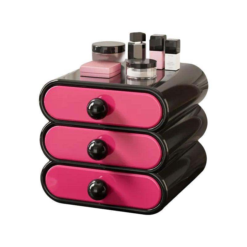 Drawer Cosmetic Organizer Desktop Storage Organizer for Makeup Desk Accessories - White 7