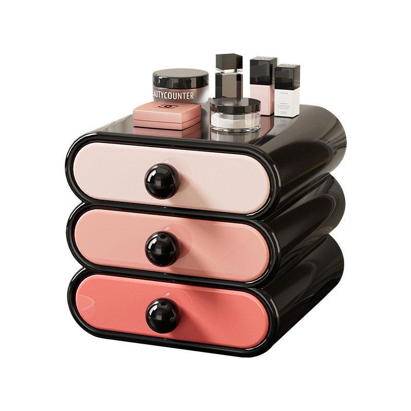 Drawer Cosmetic Organizer Desktop Storage Organizer for Makeup Desk Accessories - White 8