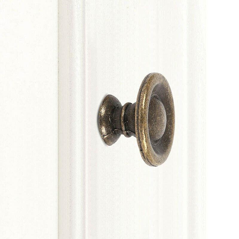 10/20/40Pcs Antique Brass Drawer Knobs Vintage Cabinet Handles Cupboard Pulls - 10PCS 5