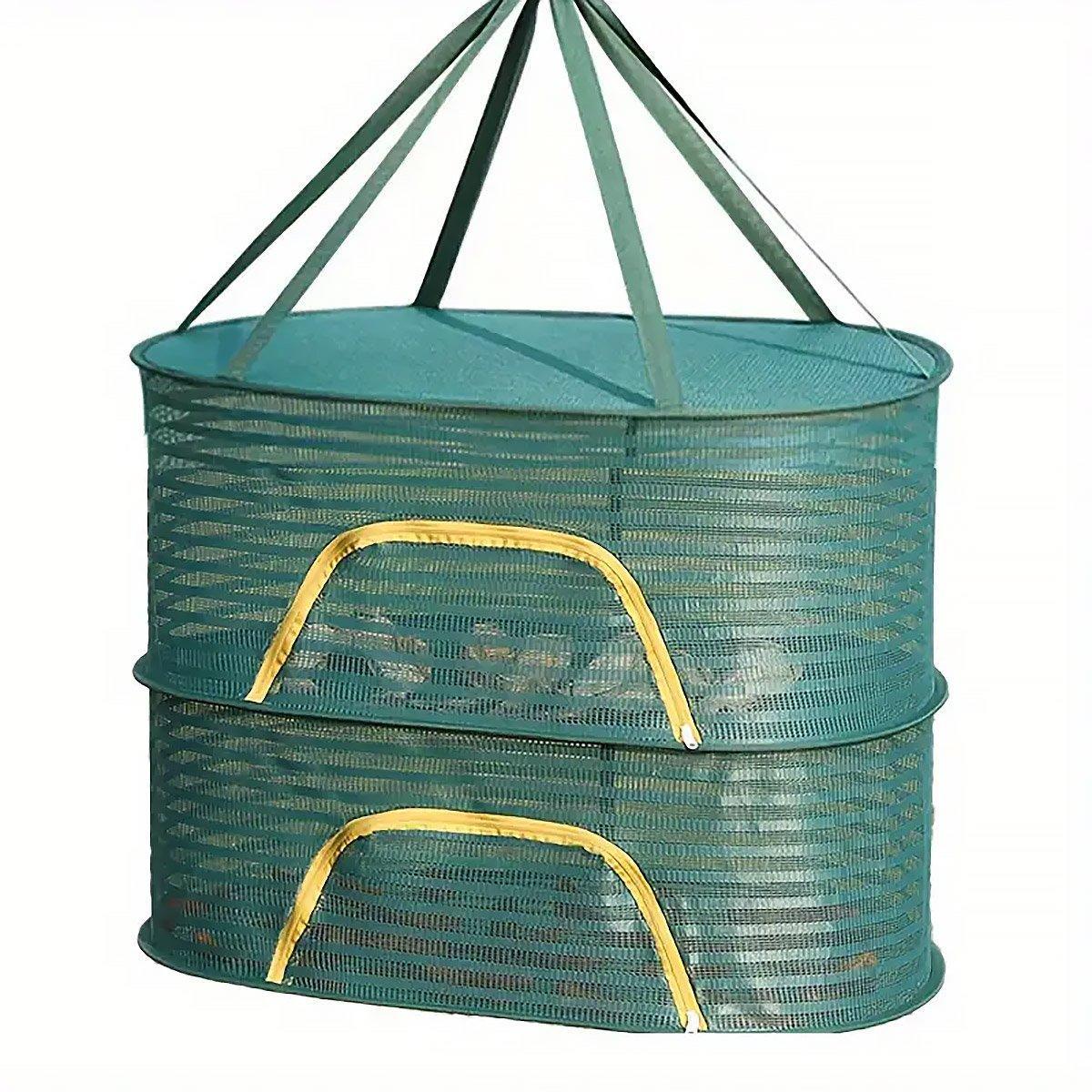 Anti Mosquito Fully Enclosed Drying Net Basket for Fish Vegetables Fruit Herbs - Double layer 7
