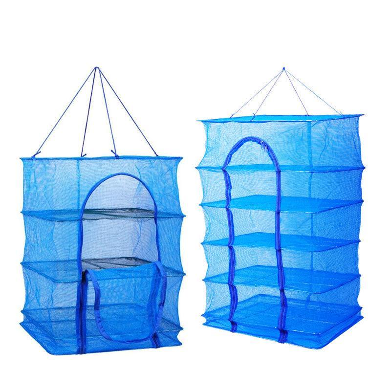 Air Dry Drying Net Vegetable Dehydrator Fruit Meat Fishing Jerky Food Beef Fish - 5Tiers