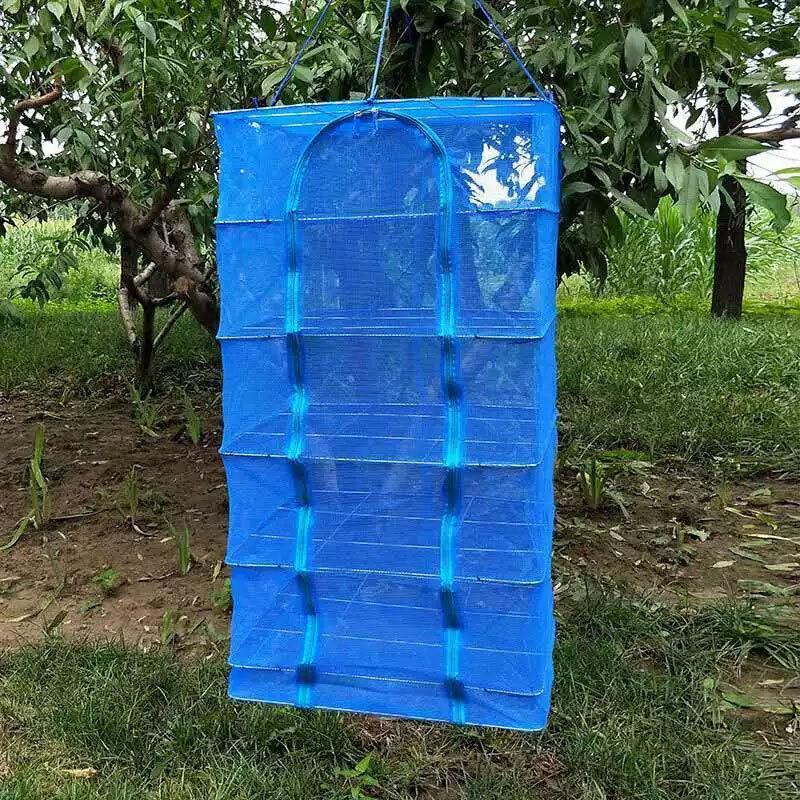 Air Dry Drying Net Vegetable Dehydrator Fruit Meat Fishing Jerky Food Beef Fish - 5Tiers 3