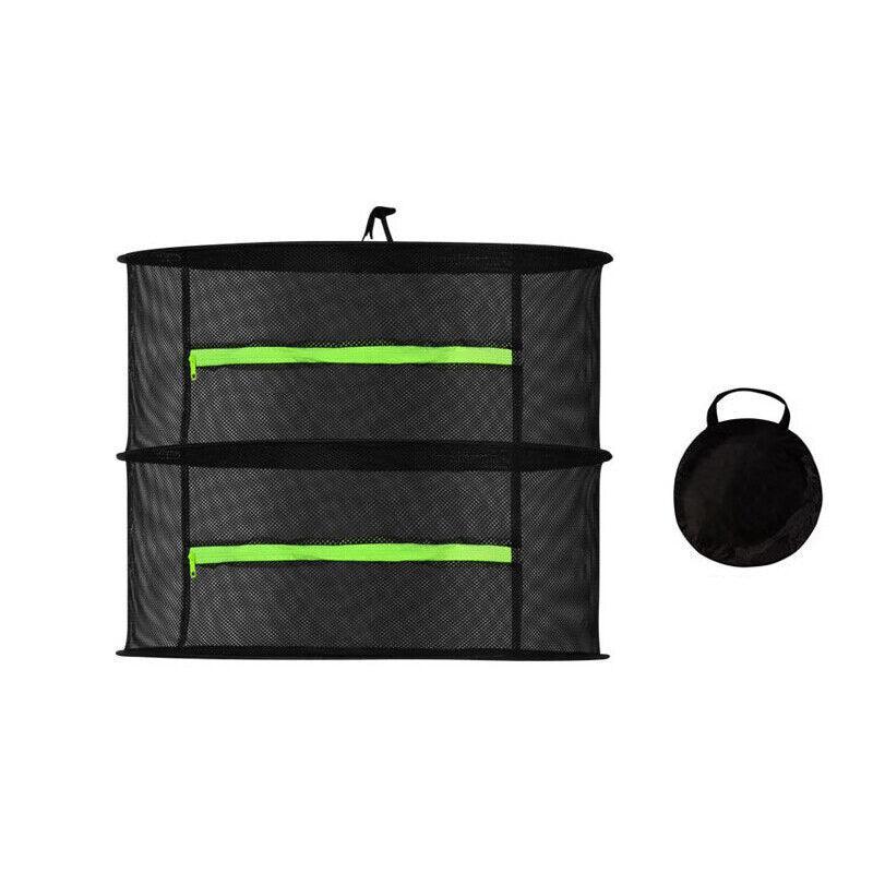 2-8 Tier Drying Net Large Shelf Hydroponic Hanging Grow Herb Plant Dry - 6 Layers 6