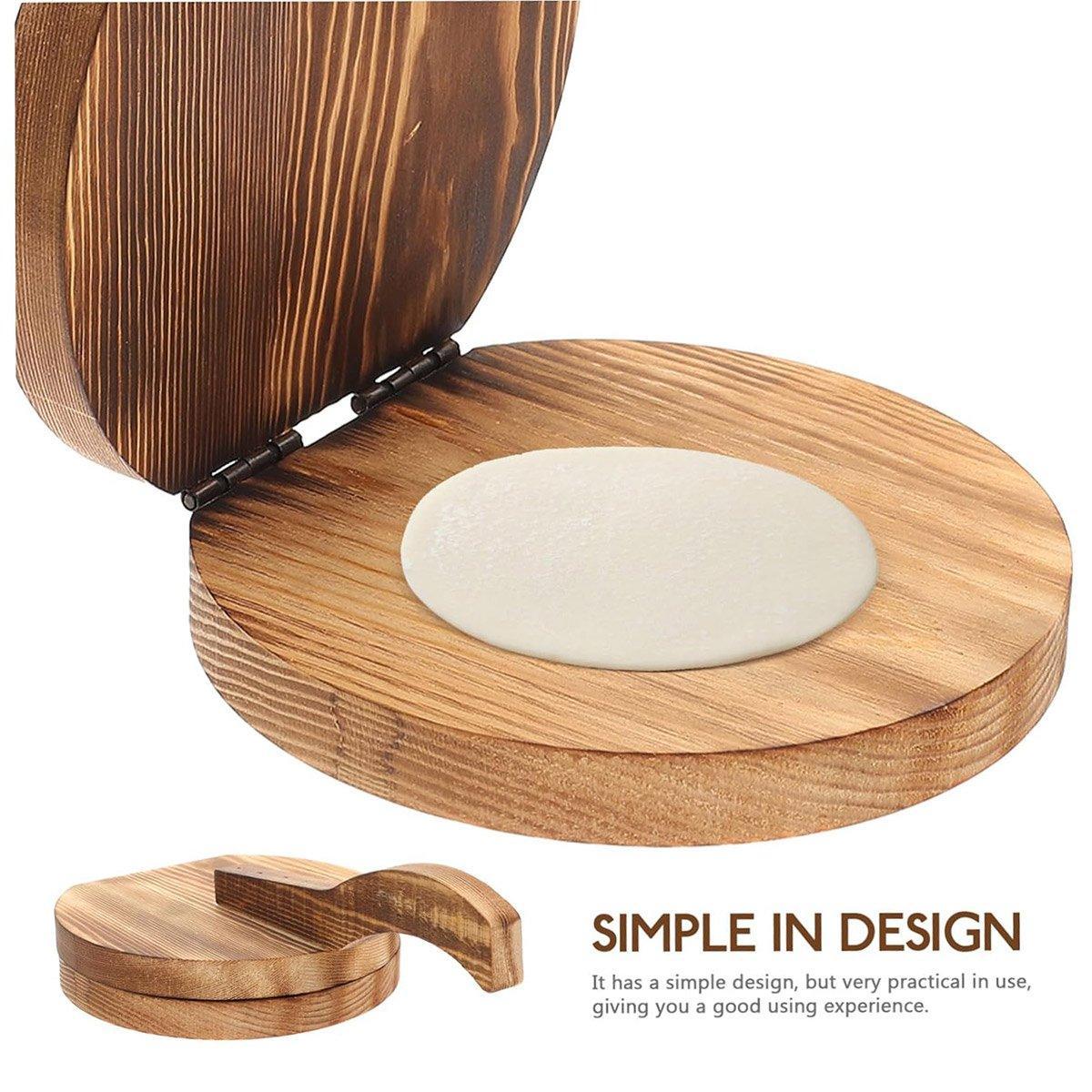 Wooden Dumpling Wrapper Maker Hand Press Dough Roller for Kitchen Cooking - 16.5CM 4