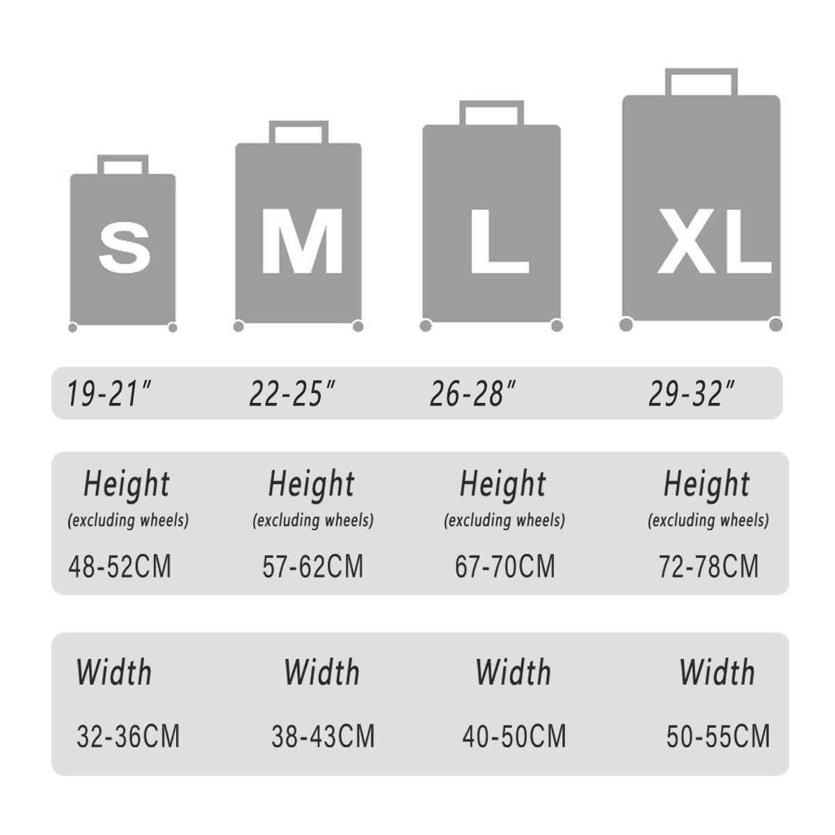 Thickened High Stretch Suitcase Dust-proof Luggage Protector Travel Case Cover - Blue-28inches 3